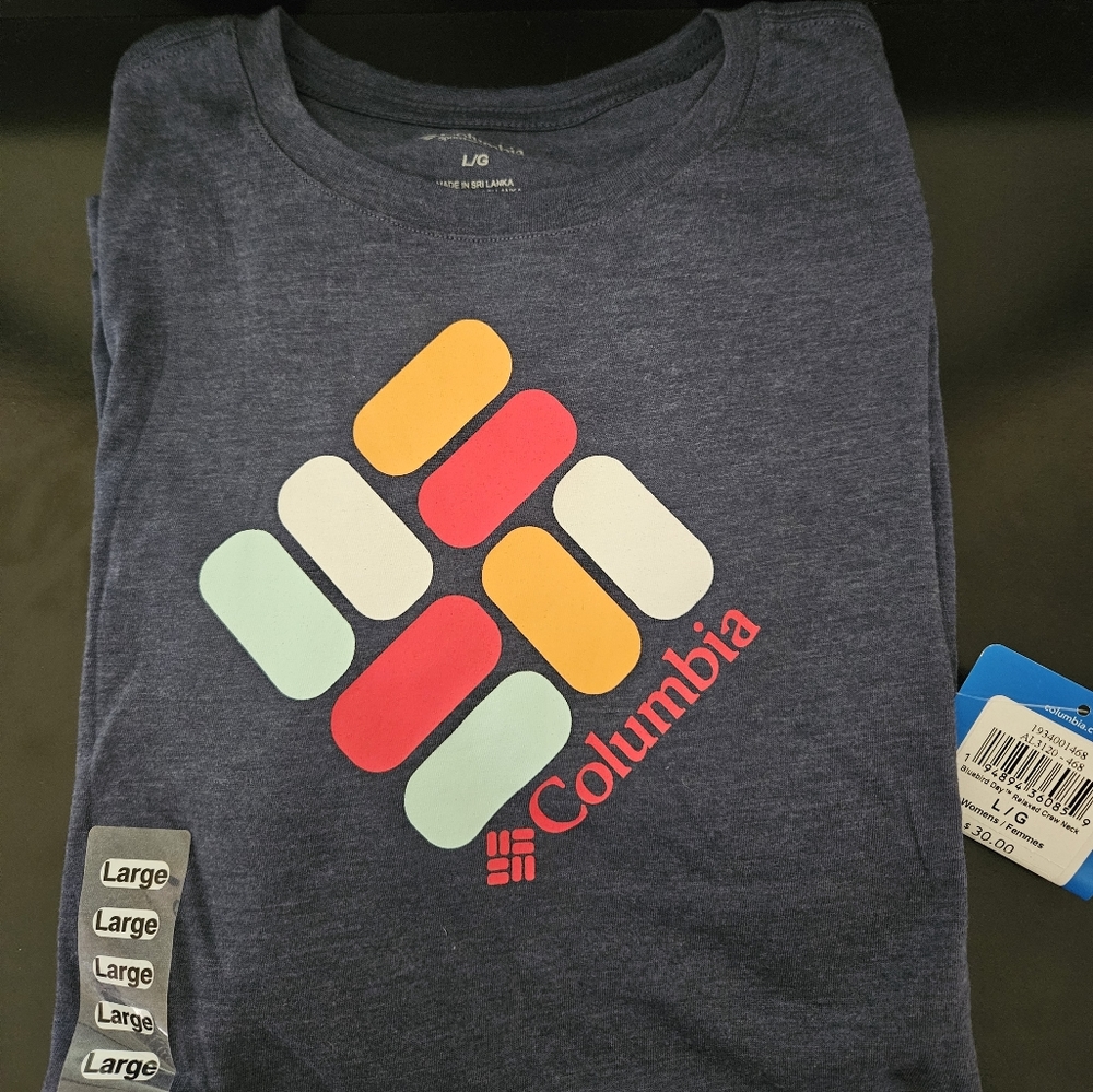 Columbia, Relaxed Crew Neck Shirt